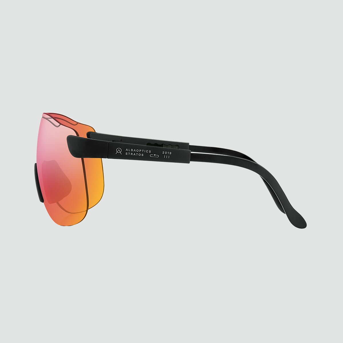 Stratos Sunglasses - Black VZUM™ ML LAVA