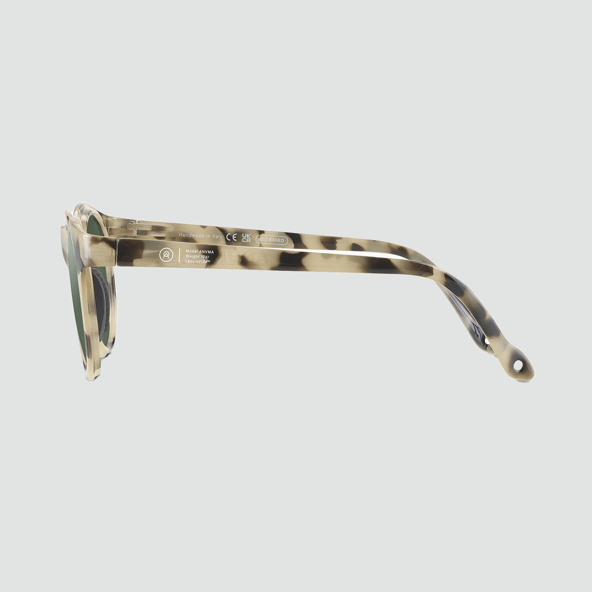 Anvma LEI Sunglasses - Sequoia White Glossy VZUM™ LEAF