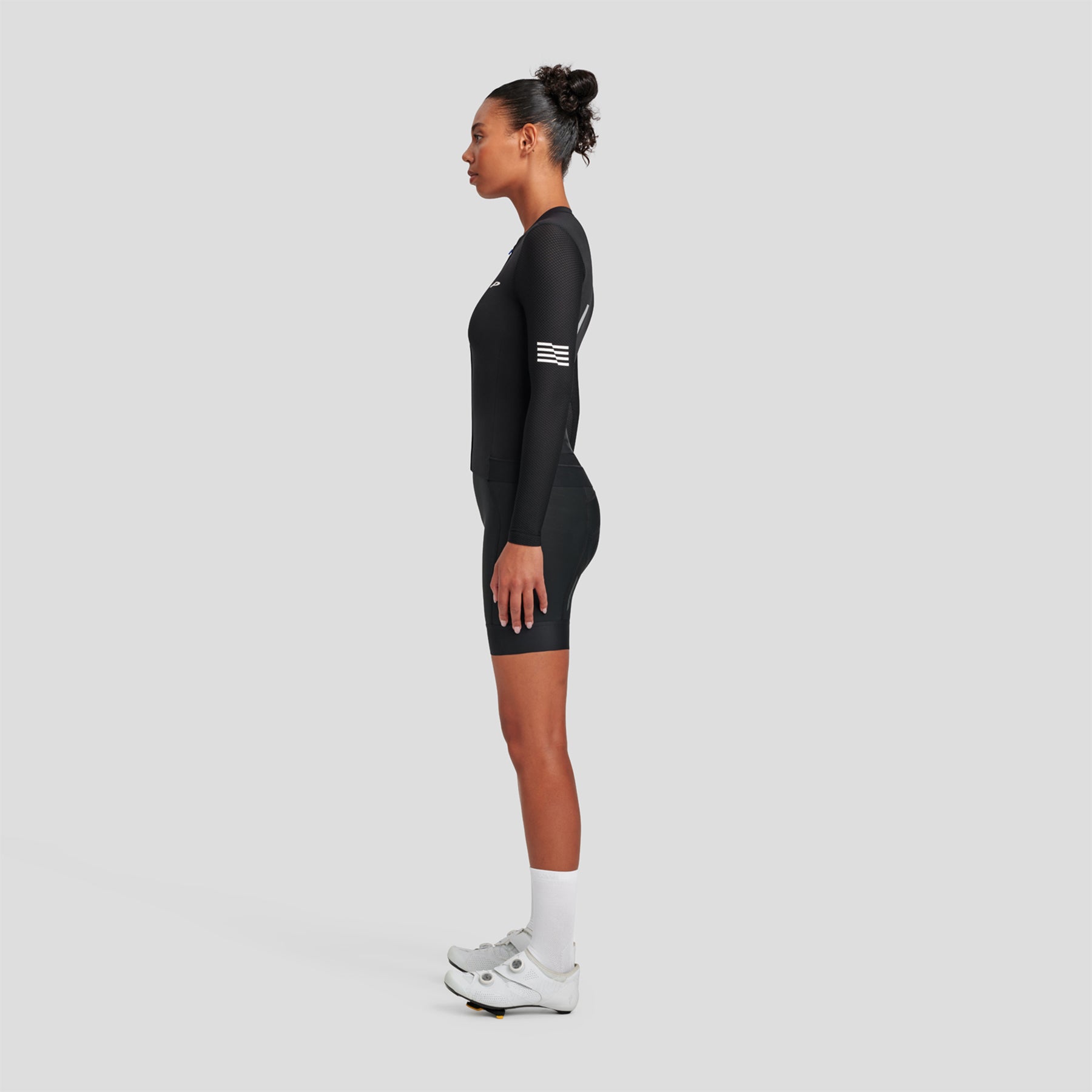 Women's Evade Pro Base LS Jersey 2.0 - Black