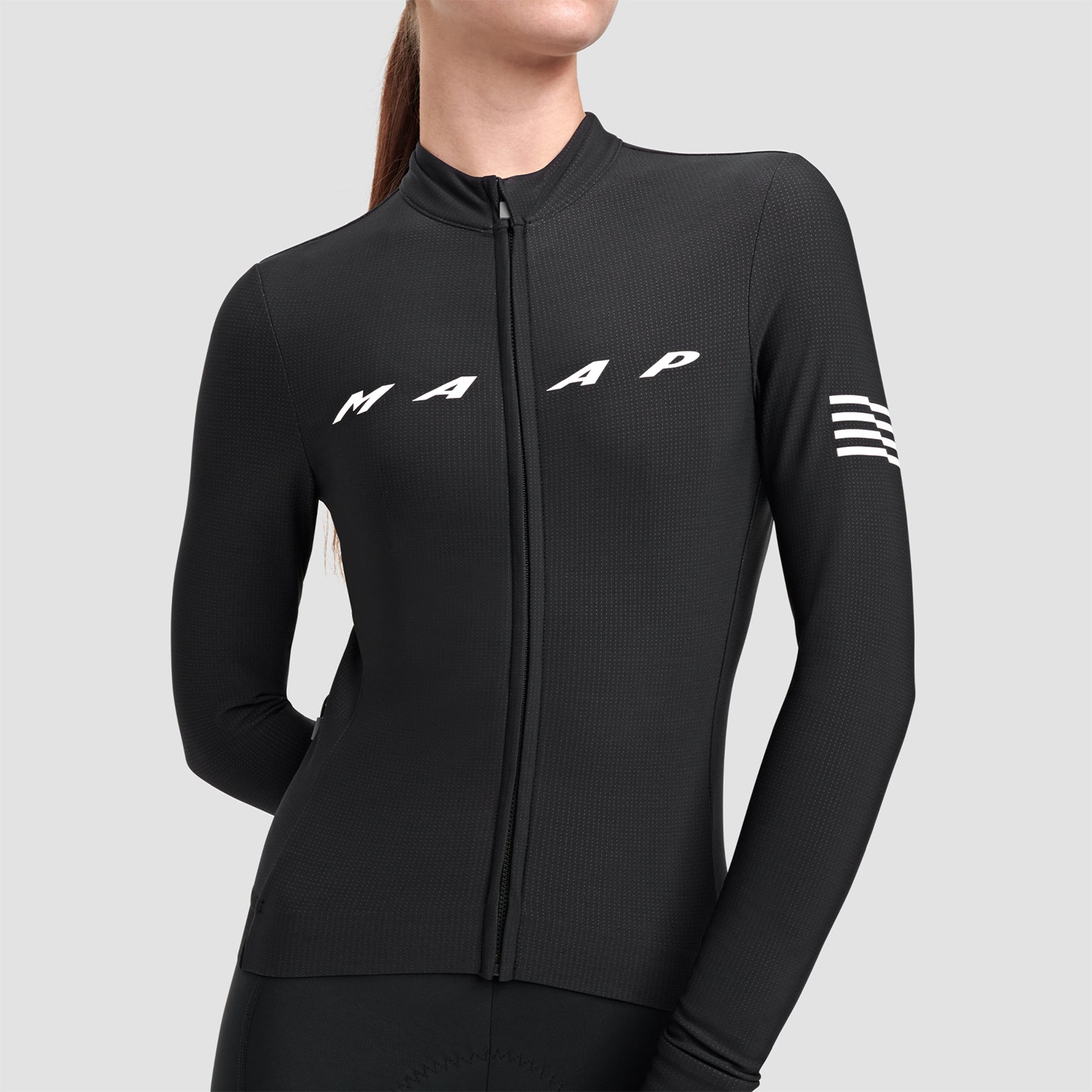 Women's Evade Thermal LS Jersey 2.0 - Black