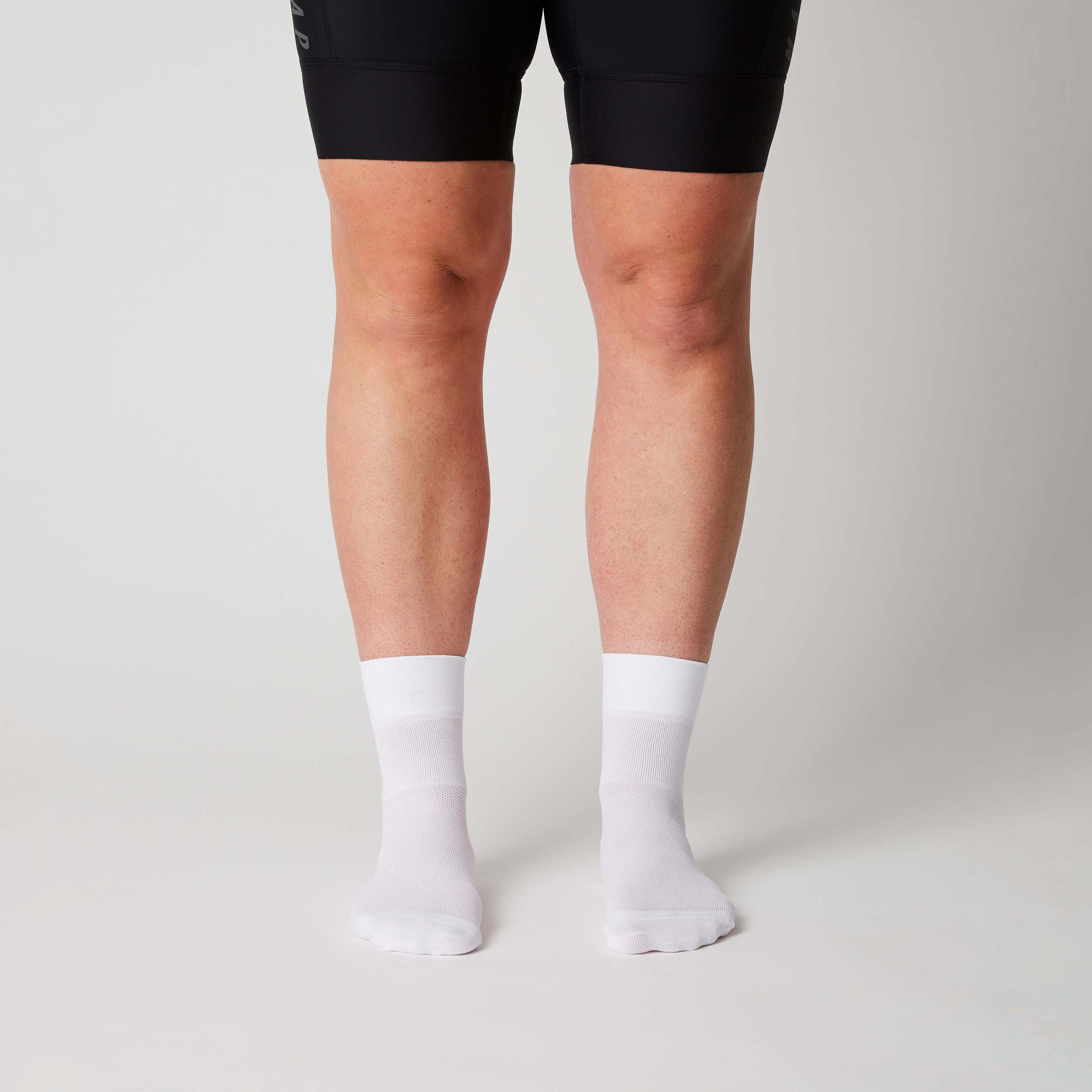 Mid High Socks - White