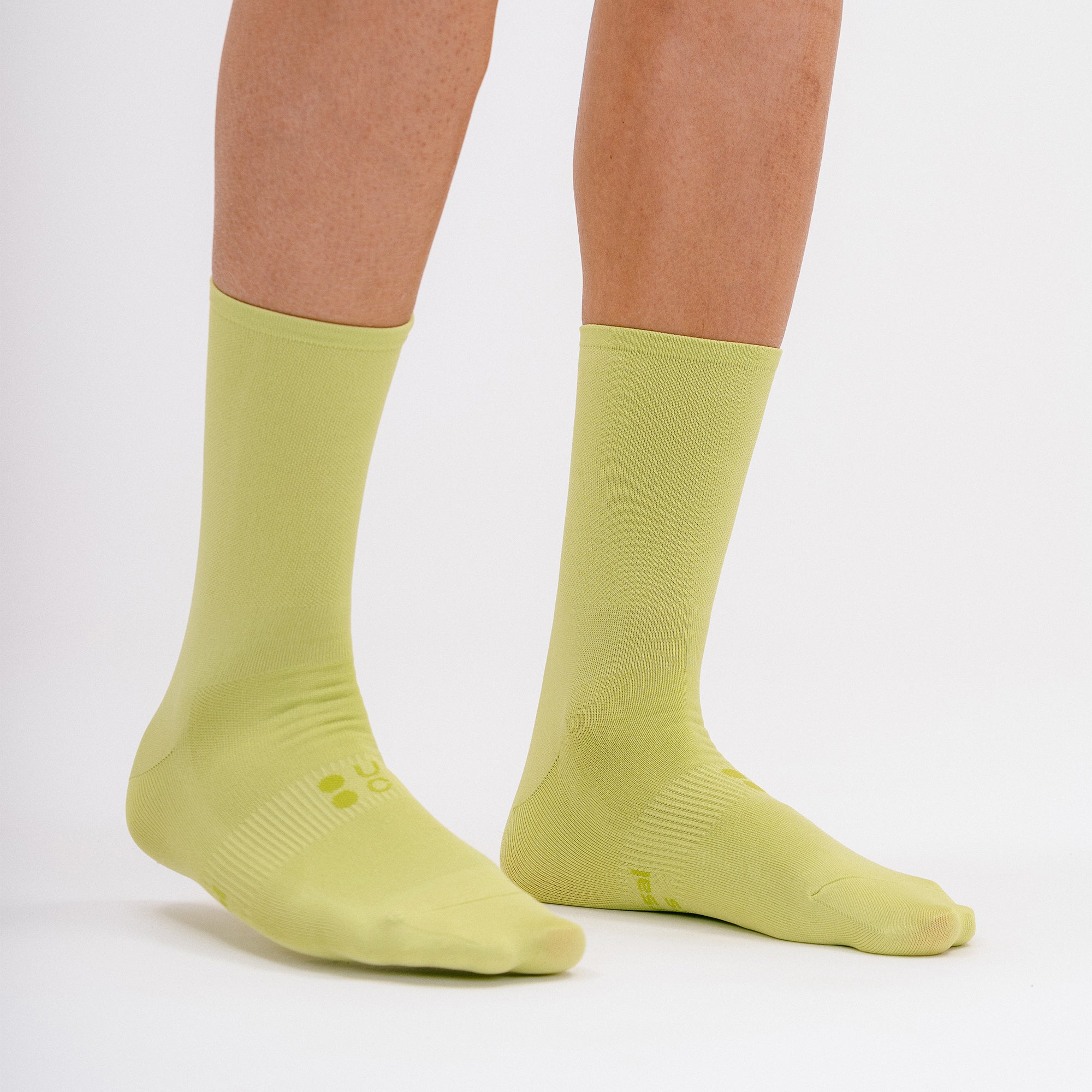 Mono Summer Socks - Lime Green
