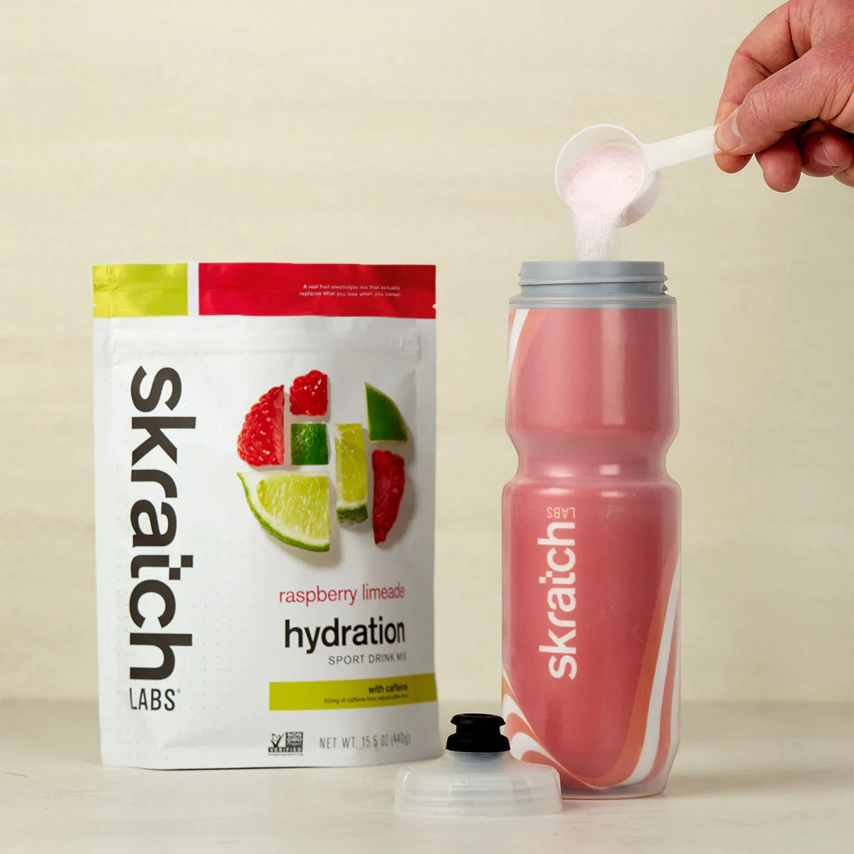 Sport Hydration Drink Mix - Raspberry Limeade (50mg Caffeine)