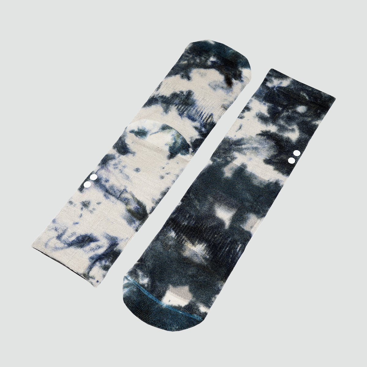 Spectrum Tie Dye Merino Socks - Navy