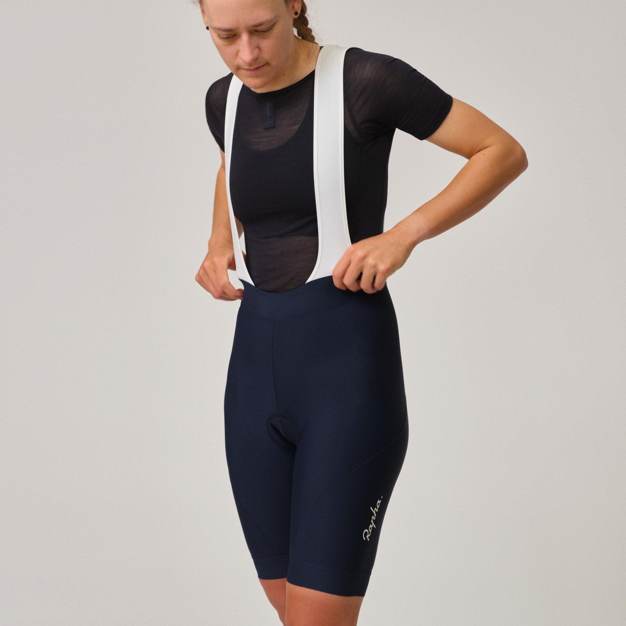 Women&#39;s Core Bib Shorts - Dark Navy/White
