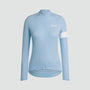 Women's Core Long Sleeve Jersey - Grey Blue/White