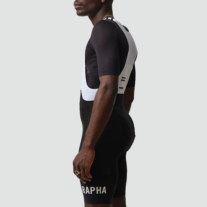 Rapha Pro Team Bib Shorts II - Long - Black/White – Le Club